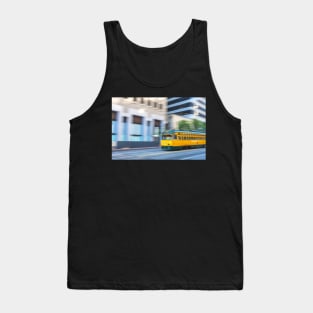 Yellow Cable Car Tank Top